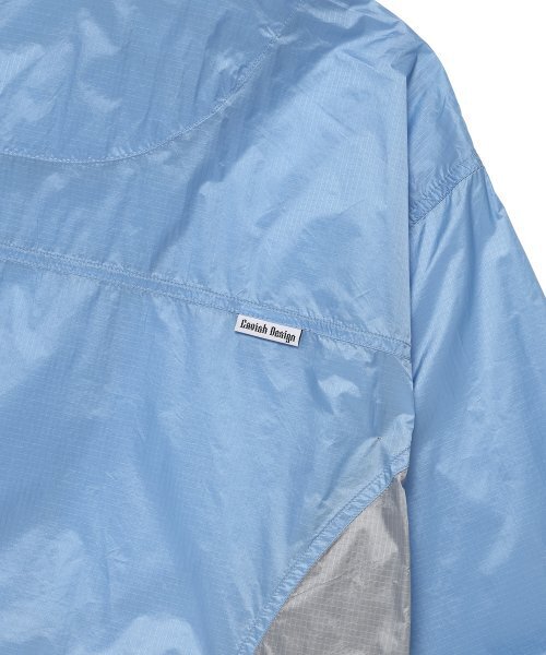 Cavish（カビシ）の「LIGHT SHELL WIND BREAKER BLUE(CV2ESUB960A)（ナイロンジャケット・レディース・ブルー・MEDIUM/LARGE）」の5枚目の写真