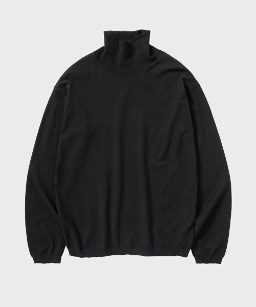 NONBLANK(ノンブランク)の「タートルネックニット_BLACK(ニット/セーター・メンズ・その他・MEDIUM/LARGE/X-LARGE)」の1枚目の写真