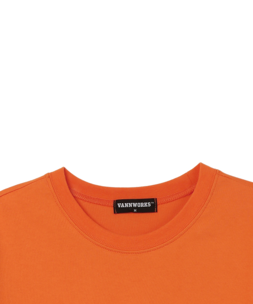 VANNWORKS（バンワークス）の「1992 オーバーサイズ 半袖Tシャツ (VS0099) オレンジ/ホワイト（Tシャツ/カットソー・レディース・その他・LARGE/MEDIUM）」の3枚目の写真