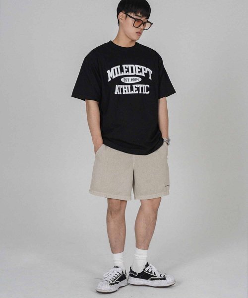 THE MILE（ザマイル）の「MILE DEPT. GARMENTS CREW [BLACK]（Tシャツ/カットソー・メンズ・その他・SMALL/MEDIUM/LARGE/X-LARGE/X-SMALL）」の5枚目の写真