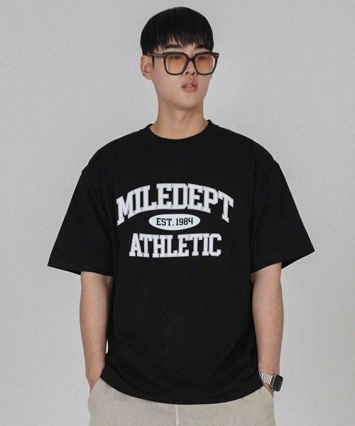 THE MILE（ザマイル）の「MILE DEPT. GARMENTS CREW [BLACK]（Tシャツ/カットソー・メンズ・その他・SMALL/MEDIUM/LARGE/X-LARGE/X-SMALL）」の6枚目の写真