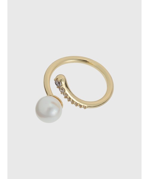 【anuans】人気完売品♡パールハグリング パールハグリング（リング）｜anuans（アニュアンス）のファッション
