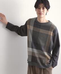 THE SHOP TK  | ◆ニットダンボールプルオーバー(Tシャツ/カットソー)