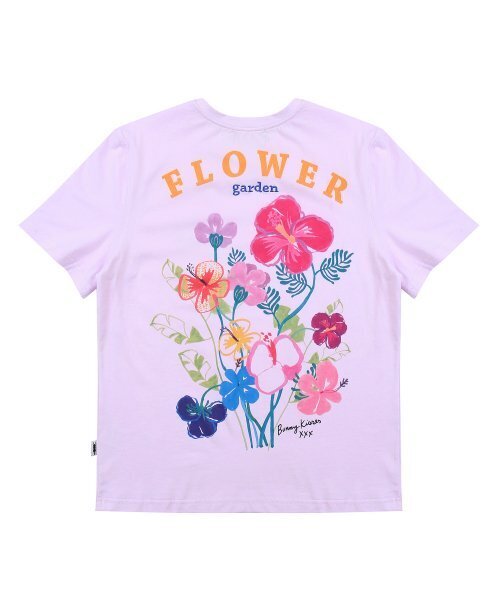 FIFI LAPIN(フィフィラパン)の「バックパネルガーデンドローイングベーシックフィット半袖Tシャツ/FM9WTS11F ホワイト(Tシャツ/カットソー・レディース・その他・FREE)」の4枚目の写真