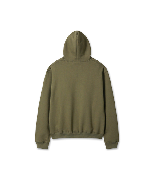9999ARCHIVE(9999アーカイブ)の「9 Star Logo Hoodie(パーカー・レディース・カーキ・1/2/3)」の3枚目の写真