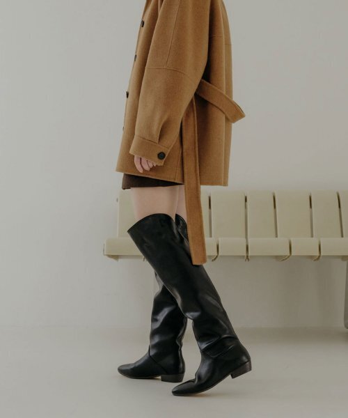 EIFFELCLASSIC(エッフェルクラシック)の「ベルラスカイハイブーツ - ブラック(ブーツ・レディース・その他・22.5cm/23cm/23.5cm/24cm/24.5cm/25cm/25.5cm)」の4枚目の写真