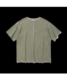 EPISODE UNTITLED（エピソードアンタイトルド）の「PATCH NEEDLE STITCH T-SHIRT_KHAKI（Tシャツ/カットソー）」