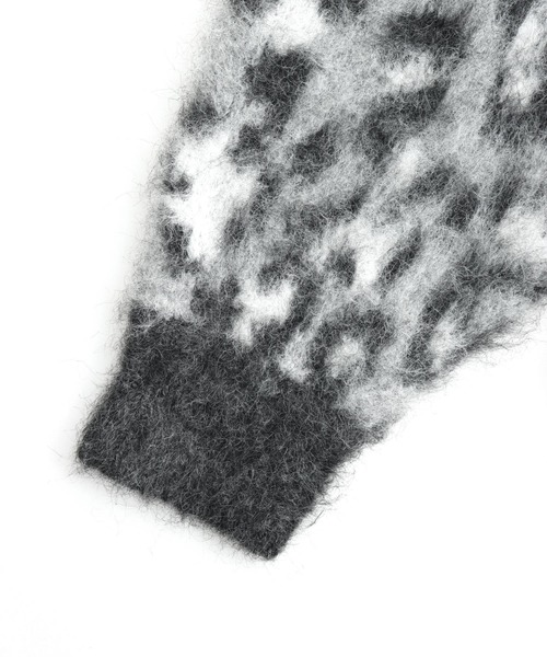 ANAP(アナップ)の「レオパード柄 シャギーニット カーディガン(カーディガン/ボレロ・レディース・ブラウン/グレー・F)」の19枚目の写真