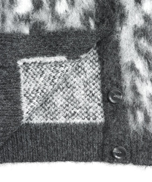 ANAP(アナップ)の「レオパード柄 シャギーニット カーディガン(カーディガン/ボレロ・レディース・ブラウン/グレー・F)」の20枚目の写真