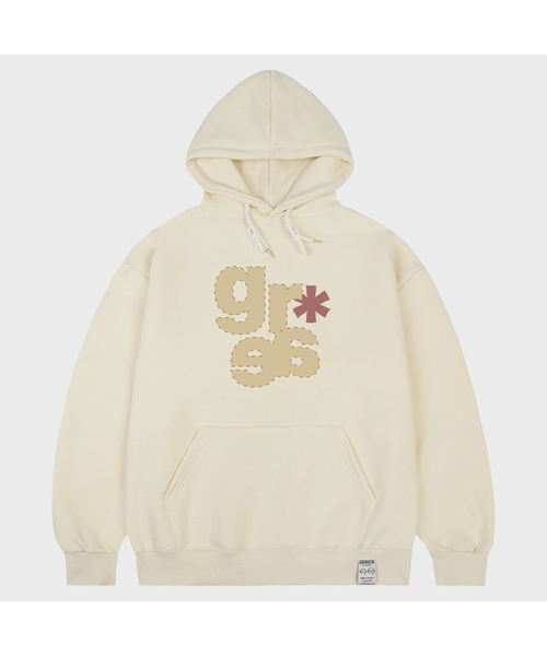 [ユニセックス]GRAE-S フードパーカー_クリーム