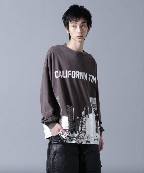 DANKE SCHON（ダンケシェーン）の「DankeSchon/ダンケシェーン/OVERDYE LST USA（Tシャツ/カットソー・メンズ・ブラック・L/M）」の22枚目の写真