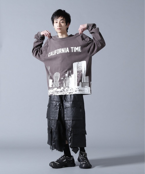 DANKE SCHON（ダンケシェーン）の「DankeSchon/ダンケシェーン/OVERDYE LST USA（Tシャツ/カットソー・メンズ・ブラック・L/M）」の16枚目の写真