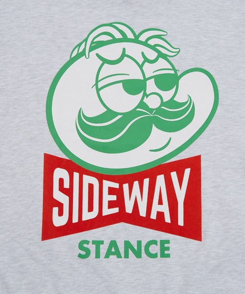 En serio TOKYO（エンソリオトーキョー）の「【SIDEWAYSTANCE】スナックロゴ裏毛ハーフジップトレーナー（スウェット・メンズ・ブラック系1/ネイビー系1/ライトグレー系1・SMALL/MEDIUM/LARGE/X-LARGE）」の15枚目の写真