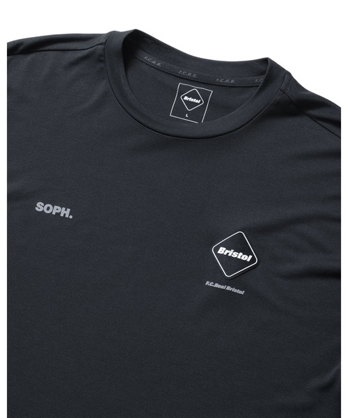 F.C.Real Bristol（エフシーレアルブリストル）の「POLARTEC S/L WORKOUT TOP（Tシャツ/カットソー・メンズ・ブラック/グレイッシュベージュ/チャコールグレー・MEDIUM/X-LARGE/LARGE/SMALL/XX-LARGE）」の7枚目の写真