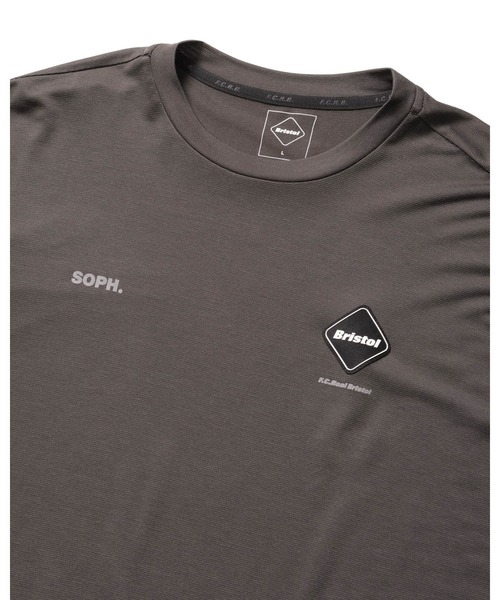 F.C.Real Bristol（エフシーレアルブリストル）の「POLARTEC S/L WORKOUT TOP（Tシャツ/カットソー・メンズ・ブラック/グレイッシュベージュ/チャコールグレー・MEDIUM/X-LARGE/LARGE/SMALL/XX-LARGE）」の17枚目の写真