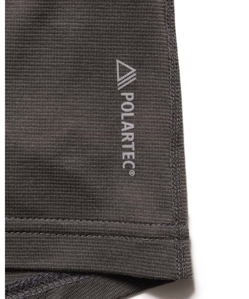 F.C.Real Bristol（エフシーレアルブリストル）の「POLARTEC S/L WORKOUT TOP（Tシャツ/カットソー・メンズ・ブラック/グレイッシュベージュ/チャコールグレー・MEDIUM/X-LARGE/LARGE/SMALL/XX-LARGE）」の5枚目の写真