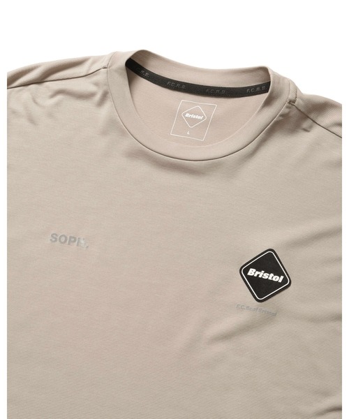 F.C.Real Bristol（エフシーレアルブリストル）の「POLARTEC S/L WORKOUT TOP（Tシャツ/カットソー・メンズ・ブラック/グレイッシュベージュ/チャコールグレー・MEDIUM/X-LARGE/LARGE/SMALL/XX-LARGE）」の11枚目の写真