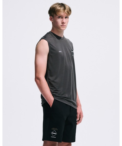 F.C.Real Bristol（エフシーレアルブリストル）の「POLARTEC S/L WORKOUT TOP（Tシャツ/カットソー・メンズ・ブラック/グレイッシュベージュ/チャコールグレー・MEDIUM/X-LARGE/LARGE/SMALL/XX-LARGE）」の14枚目の写真