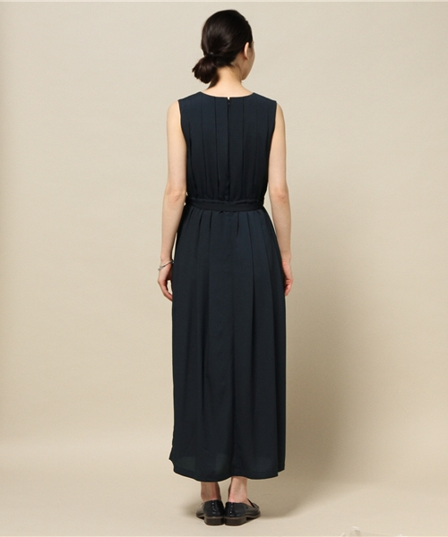 ELFORBR（エルフォーブル）の「デシンマキシワンピース（ワンピース・レディース・レッド系その他/ネイビー/カーキ・38/36）」の6枚目の写真