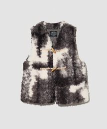 CUBE SUGAR | CUBE SUGAR/キューブシュガー　カーリーファー トグル釦 ベスト(ベスト)