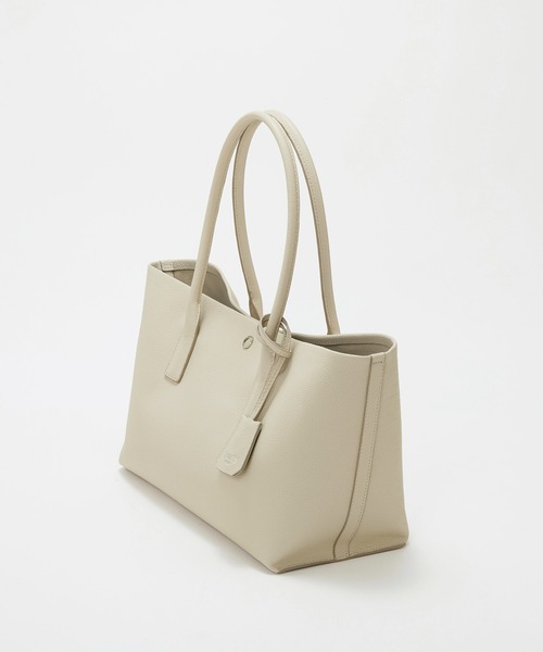 Breath TOPKAPI(ブレストプカピ)の「【雑誌掲載】【Breath TOPKAPI】ELAN エラン シュリンクレザー 2way トートバッグ(トートバッグ・レディース・クリーム/ブラック/グレイッシュベージュ・FREE)」の16枚目の写真
