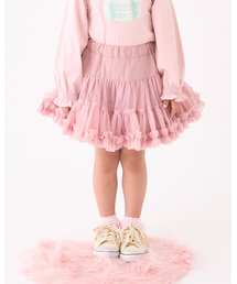 Lycee mine | 【Lycee mine バレエシリーズ】たっぷりチュチュチュールスカート(インパン付き)(スカート)