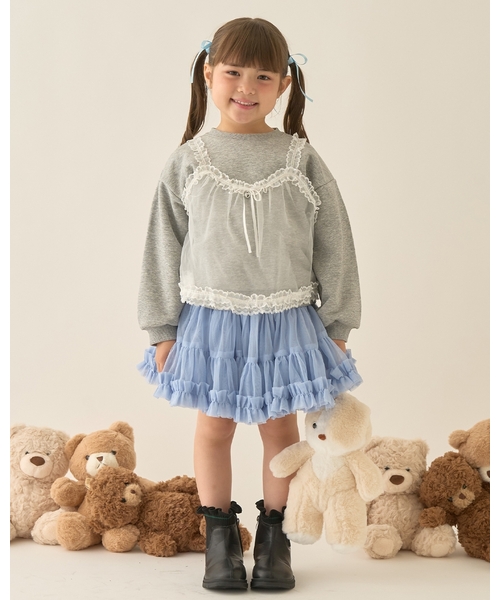 Lycee mine バレエシリーズ】たっぷりチュチュチュールスカート