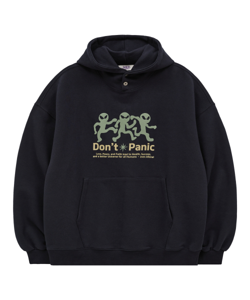 HOODHOOD(フッドフッド)の「スリーエイリアンフードネイビー(パーカー・レディース・その他・1/2)」の5枚目の写真