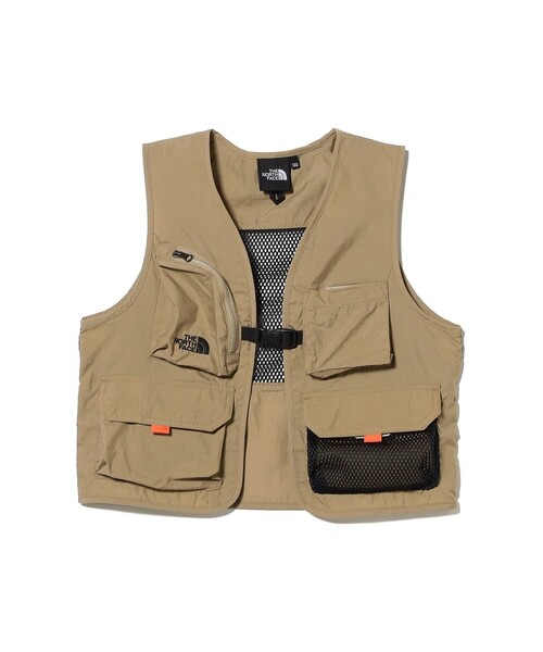 こども ビームス(コドモビームス)の「THE NORTH FACE / キッズ アドベンチャーベスト 2026SS(110~150cm)(ベスト・キッズ・ブラック/カーキ・150/110/130)」の2枚目の写真