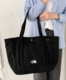 THE NORTH FACE（ザノースフェイス）の「国内未発売 THE NORTH FACE(ザ・ノースフェイス)/ALL-DAY TOTE L_PLUS/TNF A4 PC収納 ビッグサイズ トートバッグ 横型トート コットン素材（トートバッグ）」