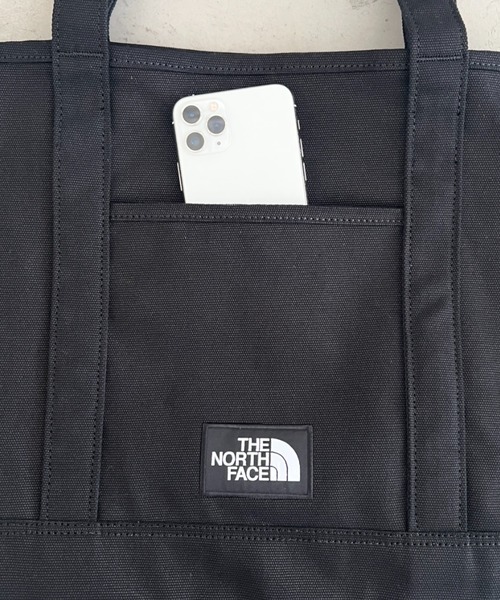 THE NORTH FACE(ザノースフェイス)の「THE NORTH FACE(ザ・ノースフェイス)/ALL-DAY TOTE L_PLUS/TNF A4 PC収納 ビッグサイズ トートバッグ 横型トート コットン素材 マザーズバッグ 通勤 通学(トートバッグ・レディース・カーキ/ブラック/キャメル・FREE)」の14枚目の写真