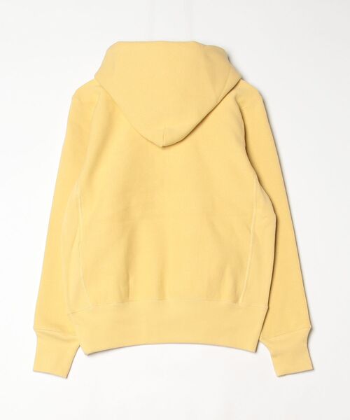 Champion（チャンピオン）の「【Champion/チャンピオン】メンズ リバースウィーブ(R) フーデッドスウェットシャツ（パーカー・メンズ・イエロー系その他・MEDIUM/LARGE/X-LARGE）」の2枚目の写真