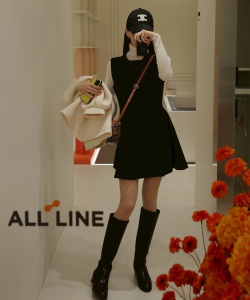 ACYM(アシーム)の「コルセットフレアミニワンピース(ワンピース・レディース・ブラック/グレー・FREE)」の17枚目の写真
