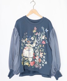 553279：アフタヌーンティーパーティー柄プルオーバー