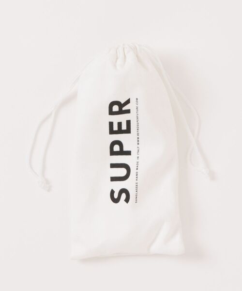 SUPER（スーパー）の「【SUPER】FLAT TOP（サングラス・メンズ・ブラック×ゴールド・FREE）」の4枚目の写真