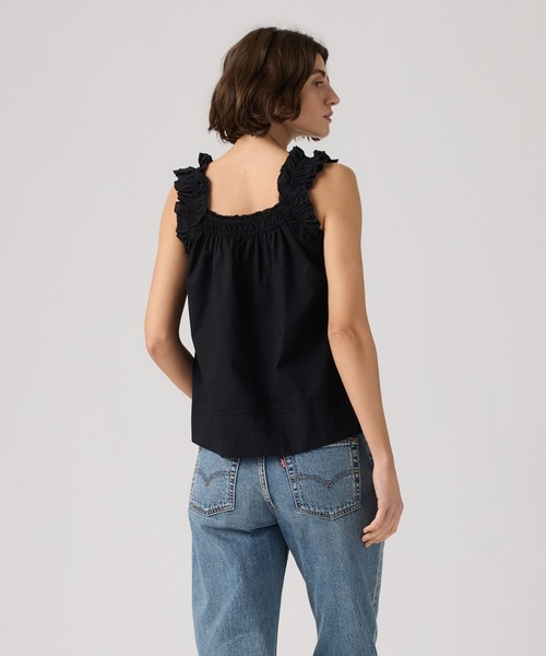 Levi's(リーバイス)の「Levi's/リーバイス メグ コットンブラウス(シャツ/ブラウス・レディース・ブラック・XS/S/M)」の3枚目の写真