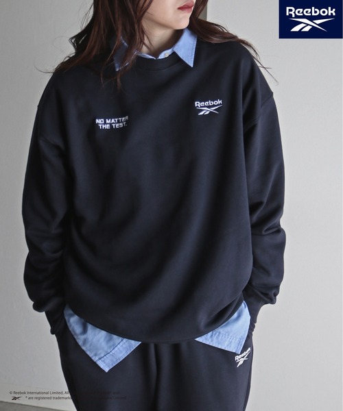 COURO（コウロ）の「【Reebok/リーボック】  裏毛ワンマイルセットアップ（セットアップ・レディース・ブラック/アッシュグレー/ネイビー/グリーン系・M/L/XL）」の18枚目の写真