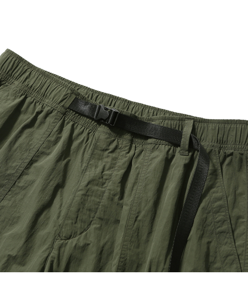 MOIF（モイフ）の「[SS25] オーバーFTGショーツ / オリーブ（その他パンツ・メンズ・その他・S/M/L）」の3枚目の写真