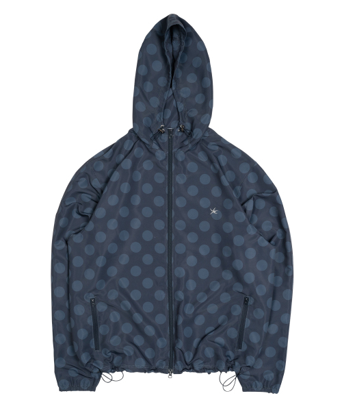 THECOLDESTMOMENT（ザコールデストモーメント）の「TCM dot windstopper (navy)（ナイロンジャケット・レディース・その他・S/M/L）」の2枚目の写真