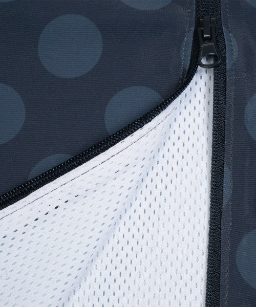 THECOLDESTMOMENT（ザコールデストモーメント）の「TCM dot windstopper (navy)（ナイロンジャケット・レディース・その他・S/M/L）」の5枚目の写真