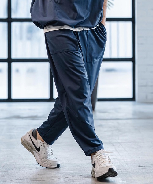 CAMBIO(カンビオ)の「mp14533-Stretch Nylon Pants ストレッチナイロンパンツ(S66226cmb)(その他パンツ・メンズ・ライトグレー/ブラック/ネイビー/チャコール・S/M/L)」の6枚目の写真