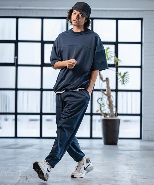 CAMBIO(カンビオ)の「mp14533-Stretch Nylon Pants ストレッチナイロンパンツ(S66226cmb)(その他パンツ・メンズ・ライトグレー/ブラック/ネイビー/チャコール・S/M/L)」の7枚目の写真