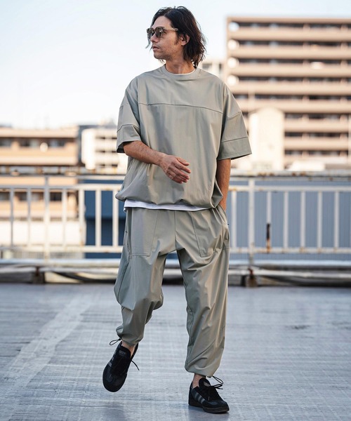CAMBIO(カンビオ)の「mp14533-Stretch Nylon Pants ストレッチナイロンパンツ(S66226cmb)(その他パンツ・メンズ・ライトグレー/ブラック/ネイビー/チャコール・S/M/L)」の12枚目の写真