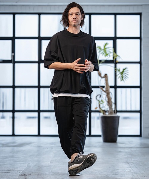 CAMBIO(カンビオ)の「mp14533-Stretch Nylon Pants ストレッチナイロンパンツ(S66226cmb)(その他パンツ・メンズ・ライトグレー/ブラック/ネイビー/チャコール・S/M/L)」の16枚目の写真