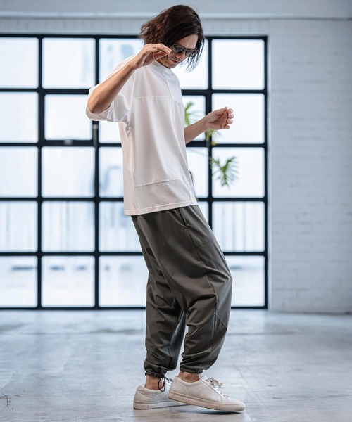CAMBIO(カンビオ)の「mp14533-Stretch Nylon Pants ストレッチナイロンパンツ(S66226cmb)(その他パンツ・メンズ・ライトグレー/ブラック/ネイビー/チャコール・S/M/L)」の20枚目の写真