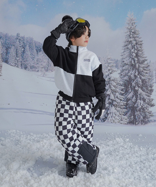 BERRYCLOSET(ベリークローゼット)の「ワンスチェックジップアップジャンパー(ブルゾン・レディース・チェック・11号/9号/5号/19号/7号/15号)」の2枚目の写真