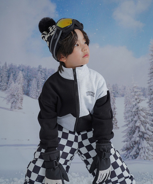 BERRYCLOSET(ベリークローゼット)の「ワンスチェックジップアップジャンパー(ブルゾン・レディース・チェック・11号/9号/5号/19号/7号/15号)」の4枚目の写真