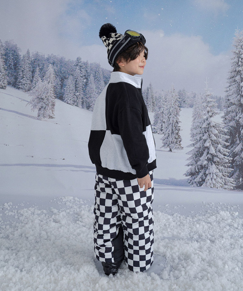 BERRYCLOSET(ベリークローゼット)の「ワンスチェックジップアップジャンパー(ブルゾン・レディース・チェック・11号/9号/5号/19号/7号/15号)」の5枚目の写真