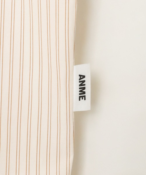 ANME(アンメ)の「カラーストライプ2タックイージーパンツ(その他パンツ・レディース・キナリ/ピンク/オフホワイト・L/M)」の22枚目の写真