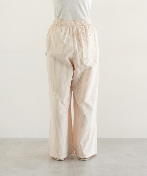 ANME(アンメ)の「カラーストライプ2タックイージーパンツ(その他パンツ・レディース・キナリ/ピンク/オフホワイト・L/M)」の7枚目の写真